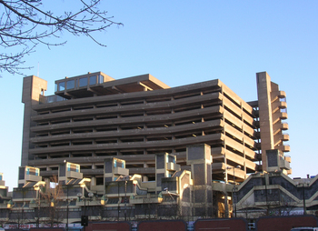 Photograph of the car park