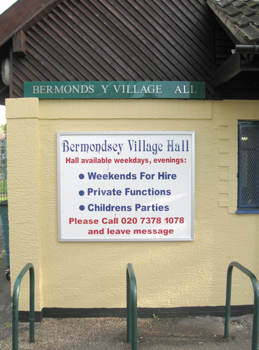 Sign advertising Hire for childrens parties.