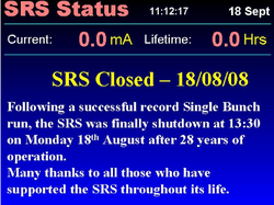 Final SRS status display